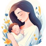 madre y bebé