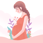 madre y bebé